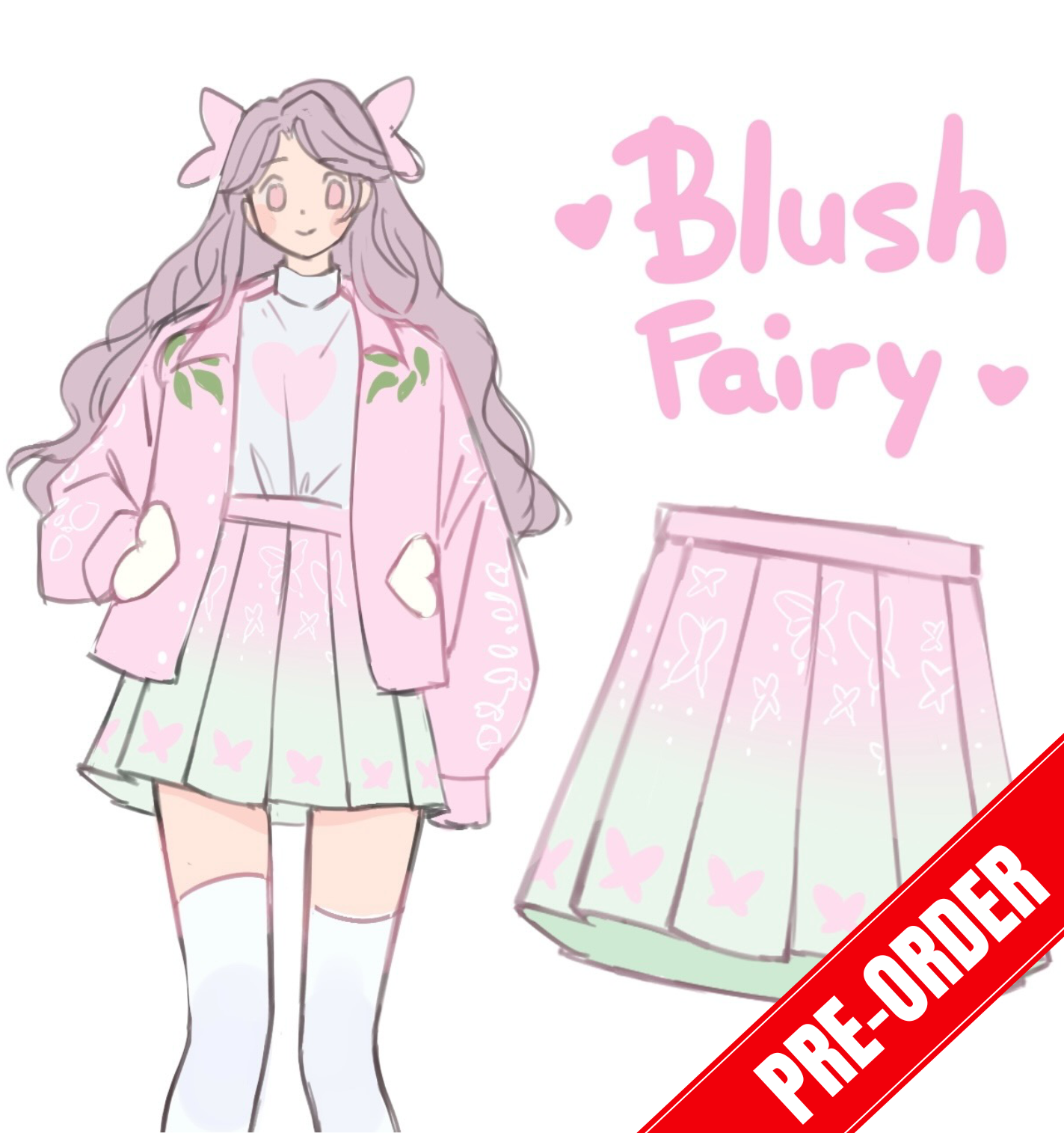 Blush Fairy Ita Jacket SET (PRE-ORDER)