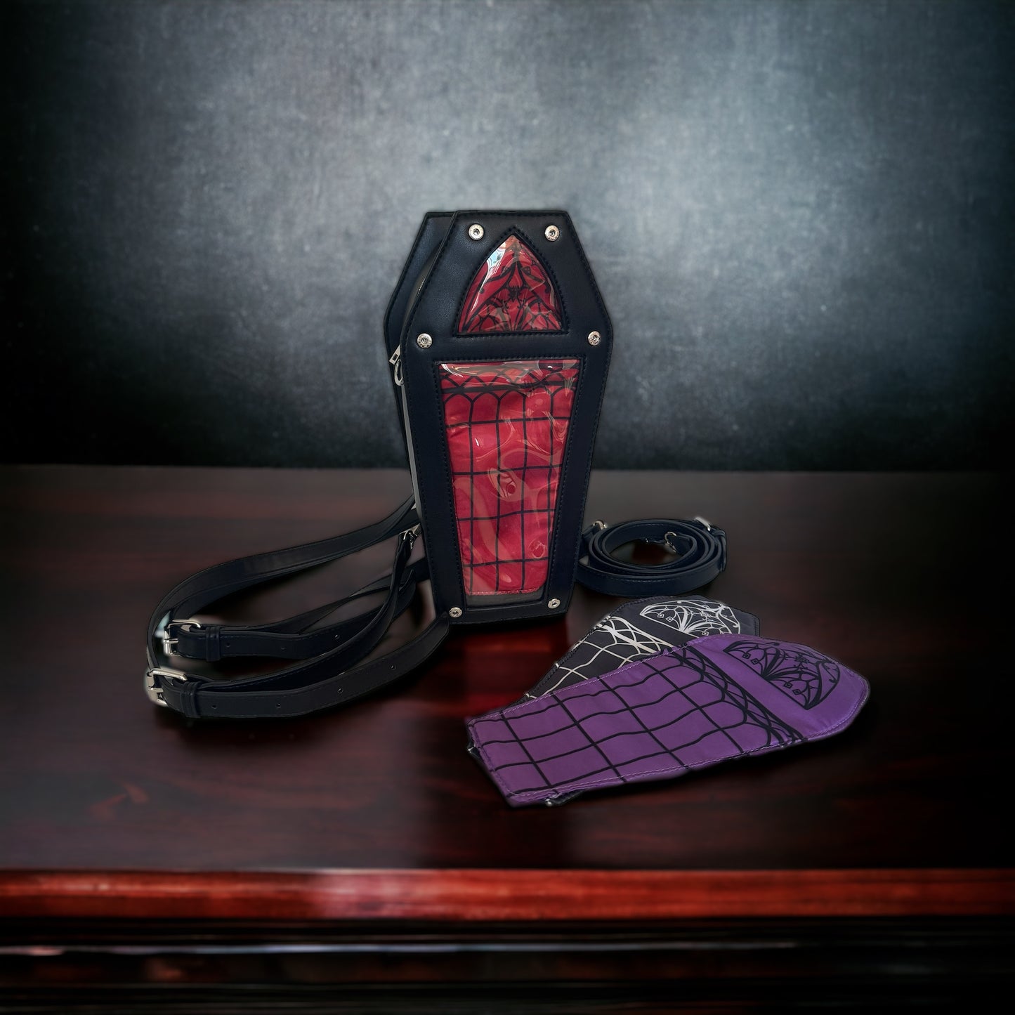 Sacred Coffin Ita Bag with Removable Cover