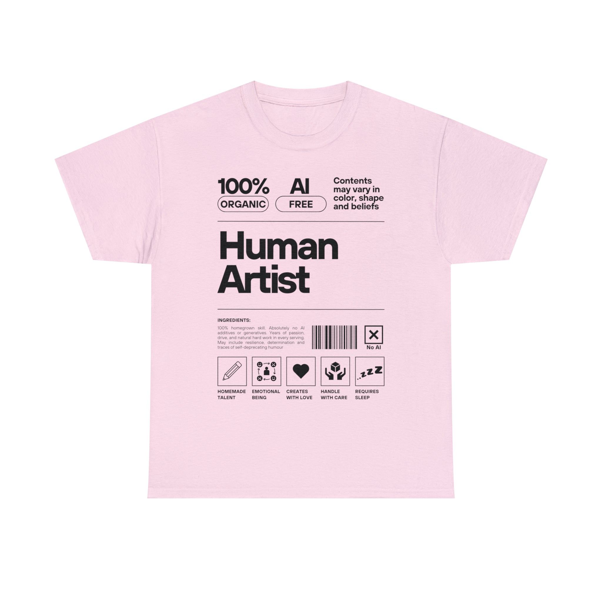 100% Human Artist Tee