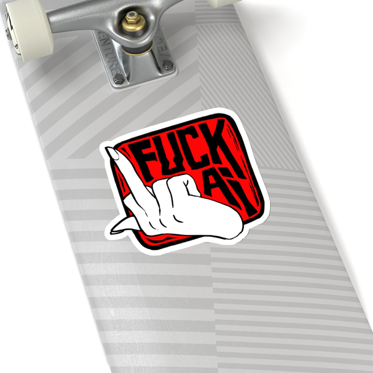 Fuck AI Sticker