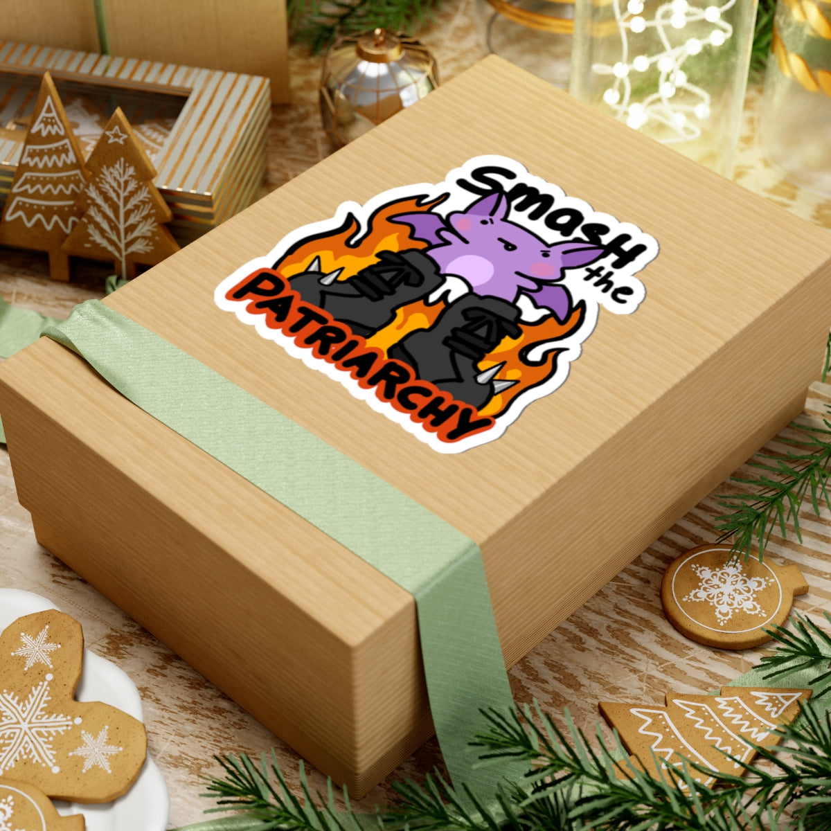 Smash the Patriachy Sticker