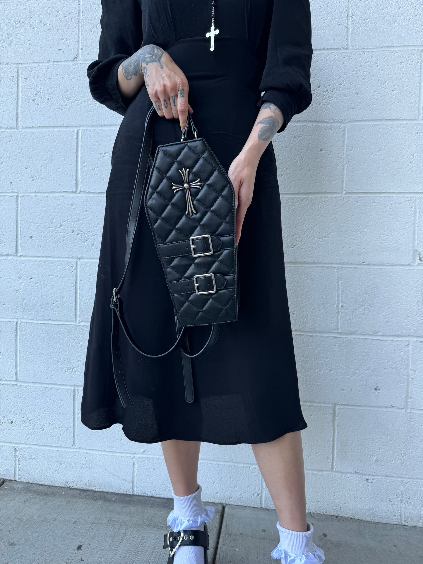 Sacred Coffin Ita Bag with Removable Cover