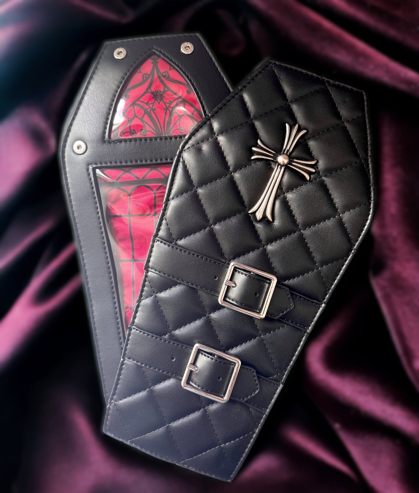 Sacred Coffin Ita Bag with Removable Cover