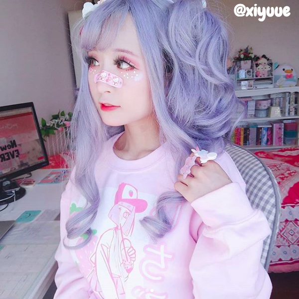 'ICHIGO MILK TEA / いちごミルク/ Strawberry Milk Tea Sweater Pink by Fawnbomb - peachiieshop