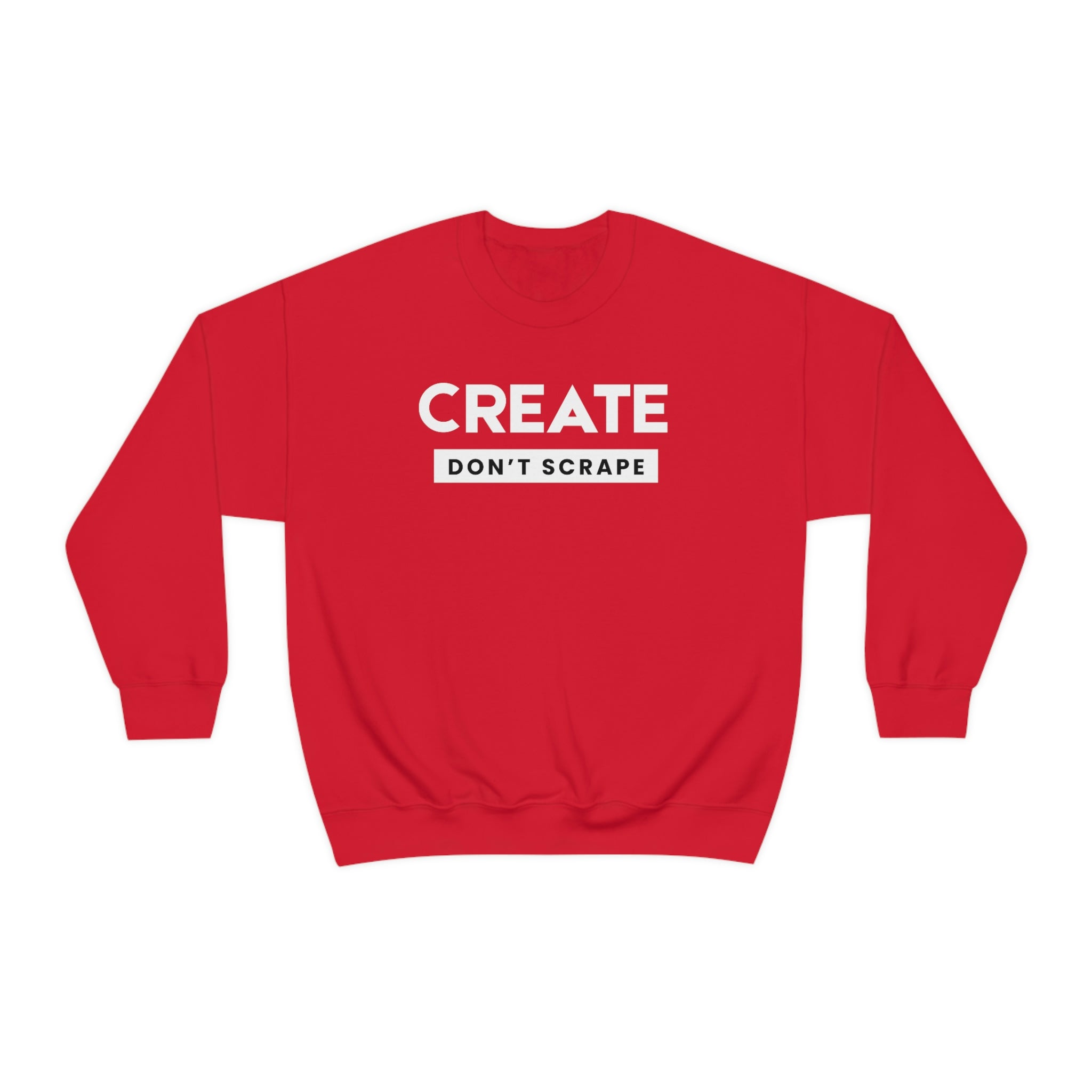 Create Don't Scrape Sweater