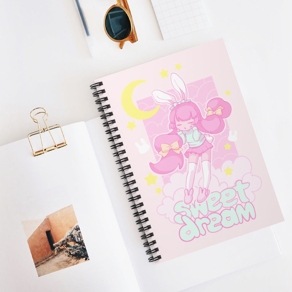 Sweet Dream Lined Spiral Notebook