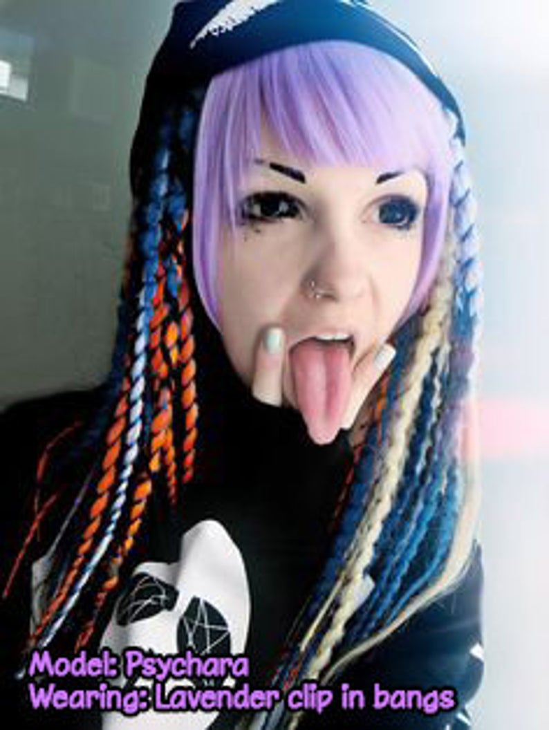 Pastel Fairy Kei Clip in Bangs