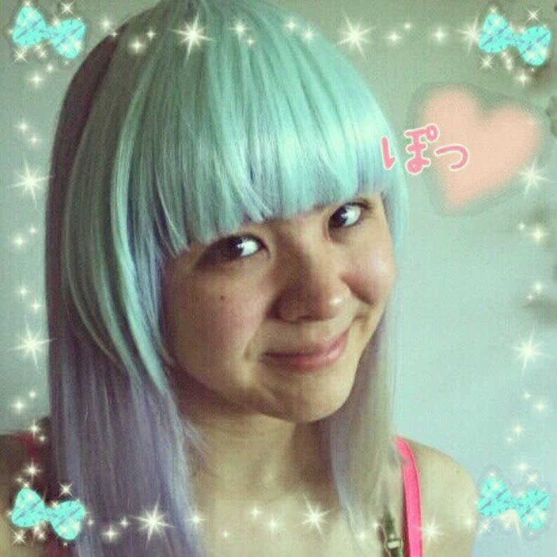 Pastel Fairy Kei Clip in Bangs
