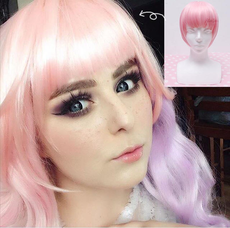 Pastel Fairy Kei Clip in Bangs