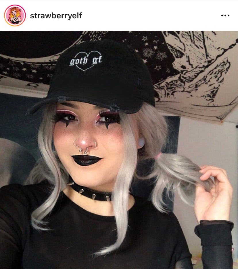 Goth gf Hat (Black)