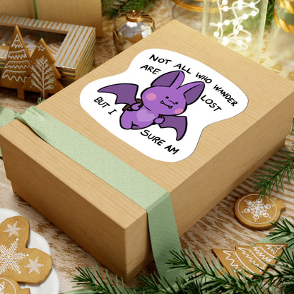 Not All Who Wander Sticker