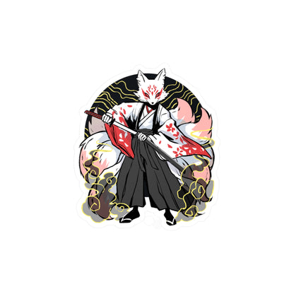 Kitsune Fox Ren Sticker
