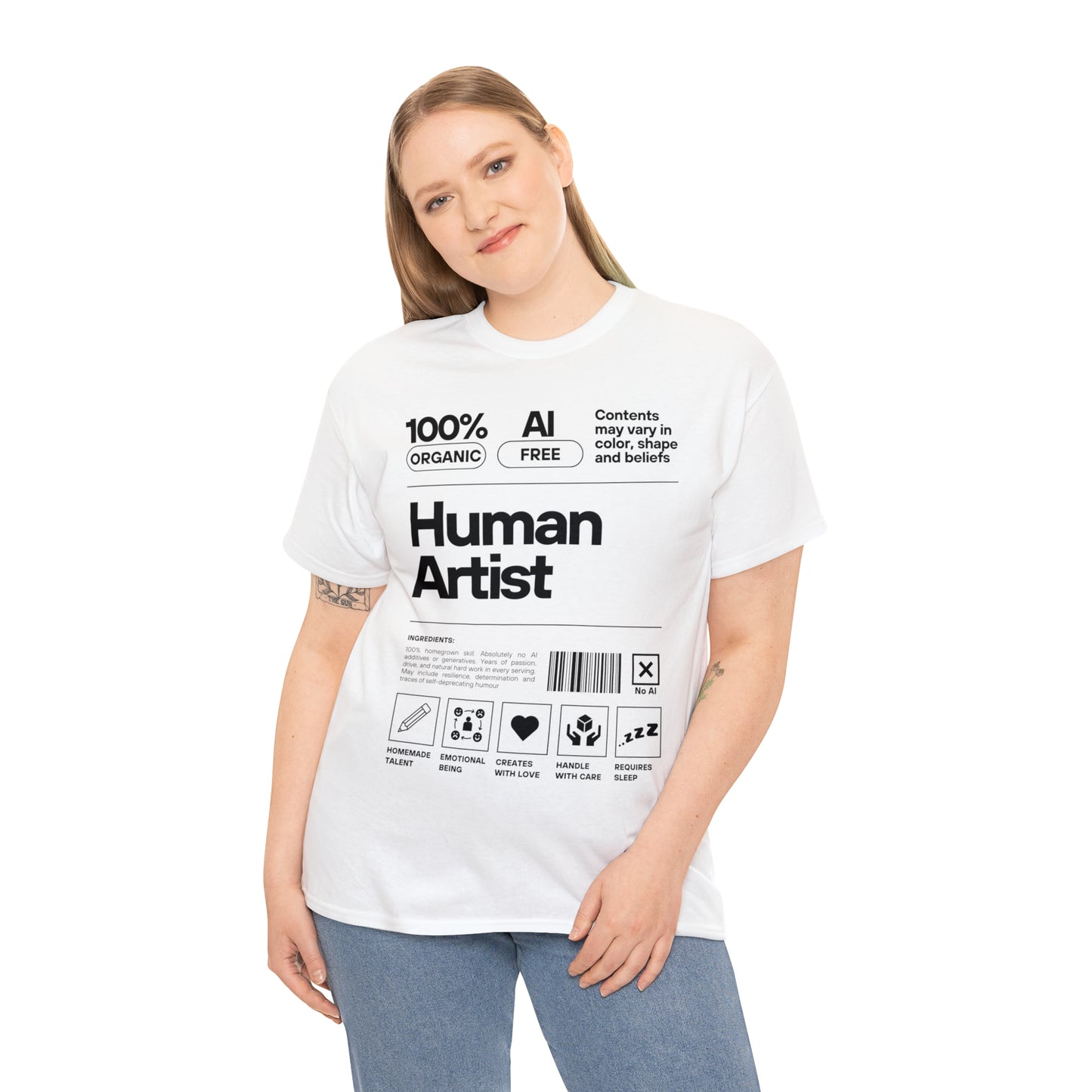 100% Human Artist Tee