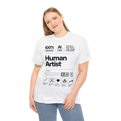 100% Human Artist Tee