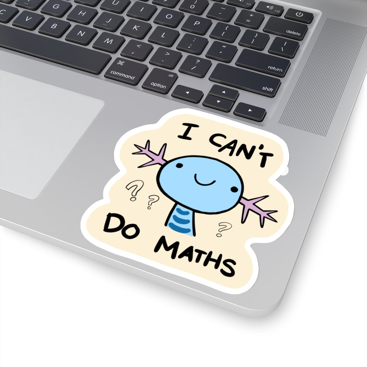 I Cant do Maths Sticker