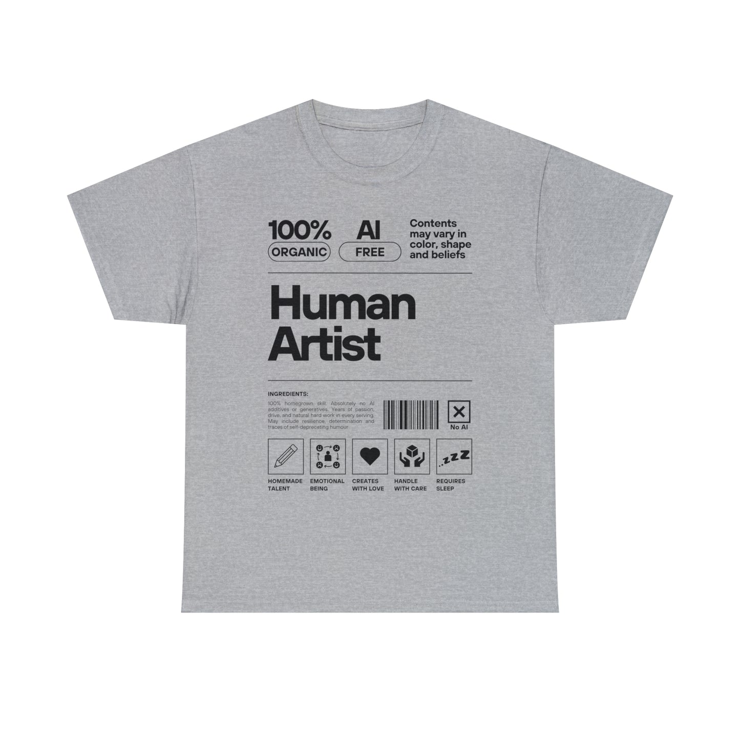 100% Human Artist Tee