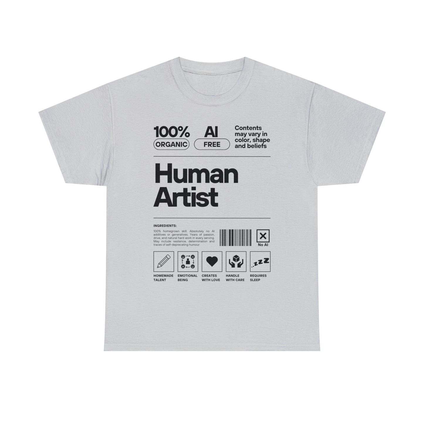 100% Human Artist Tee