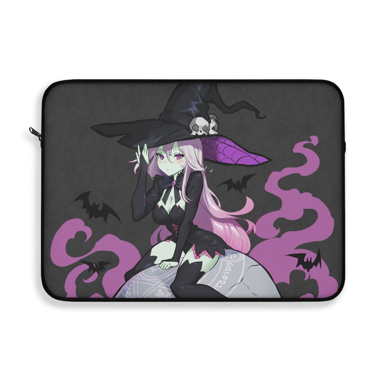 SkullRider Witch Laptop Sleeve