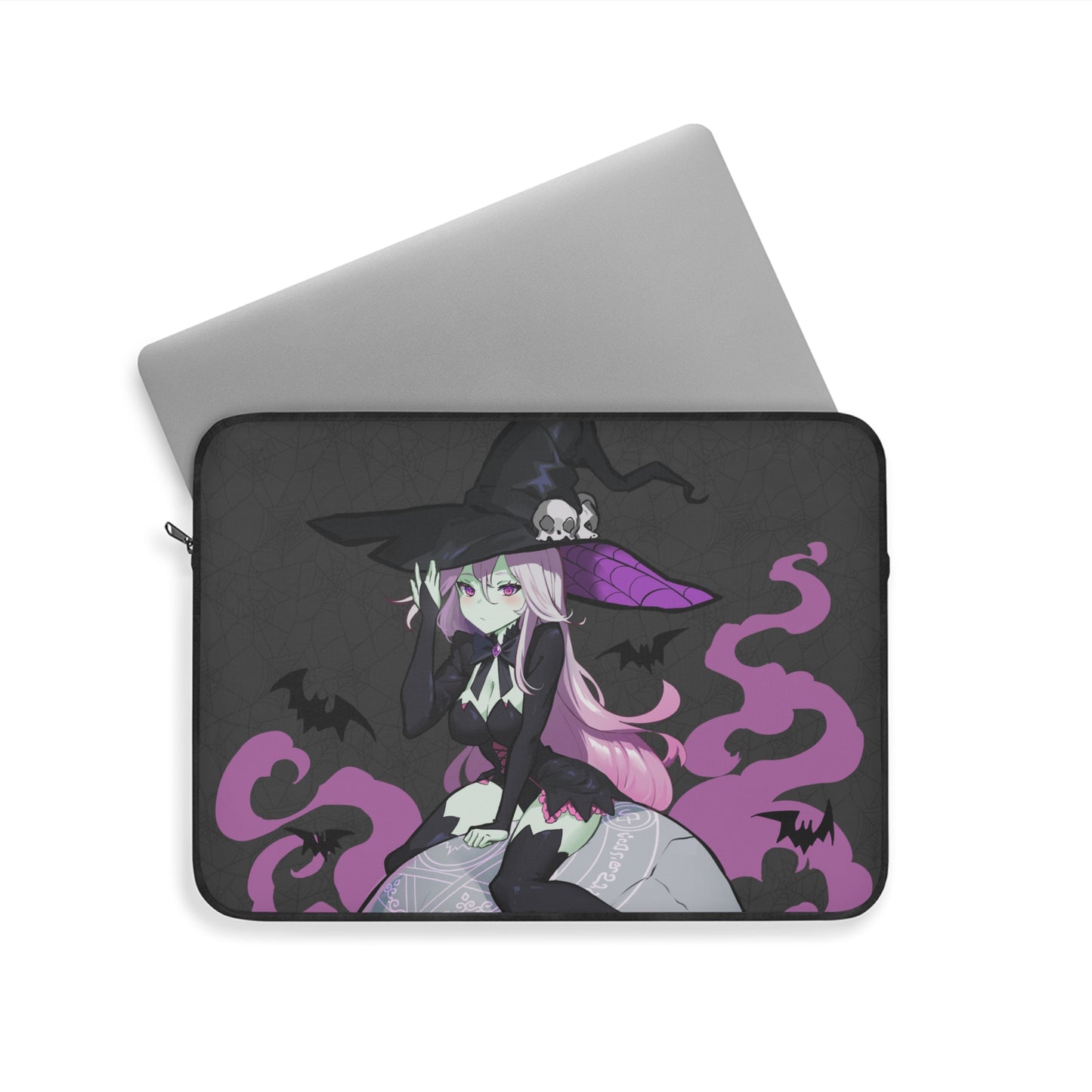 SkullRider Witch Laptop Sleeve