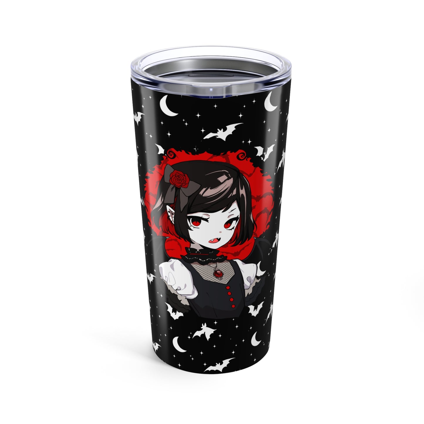 Elara the Vampire Girl Tumbler 20oz