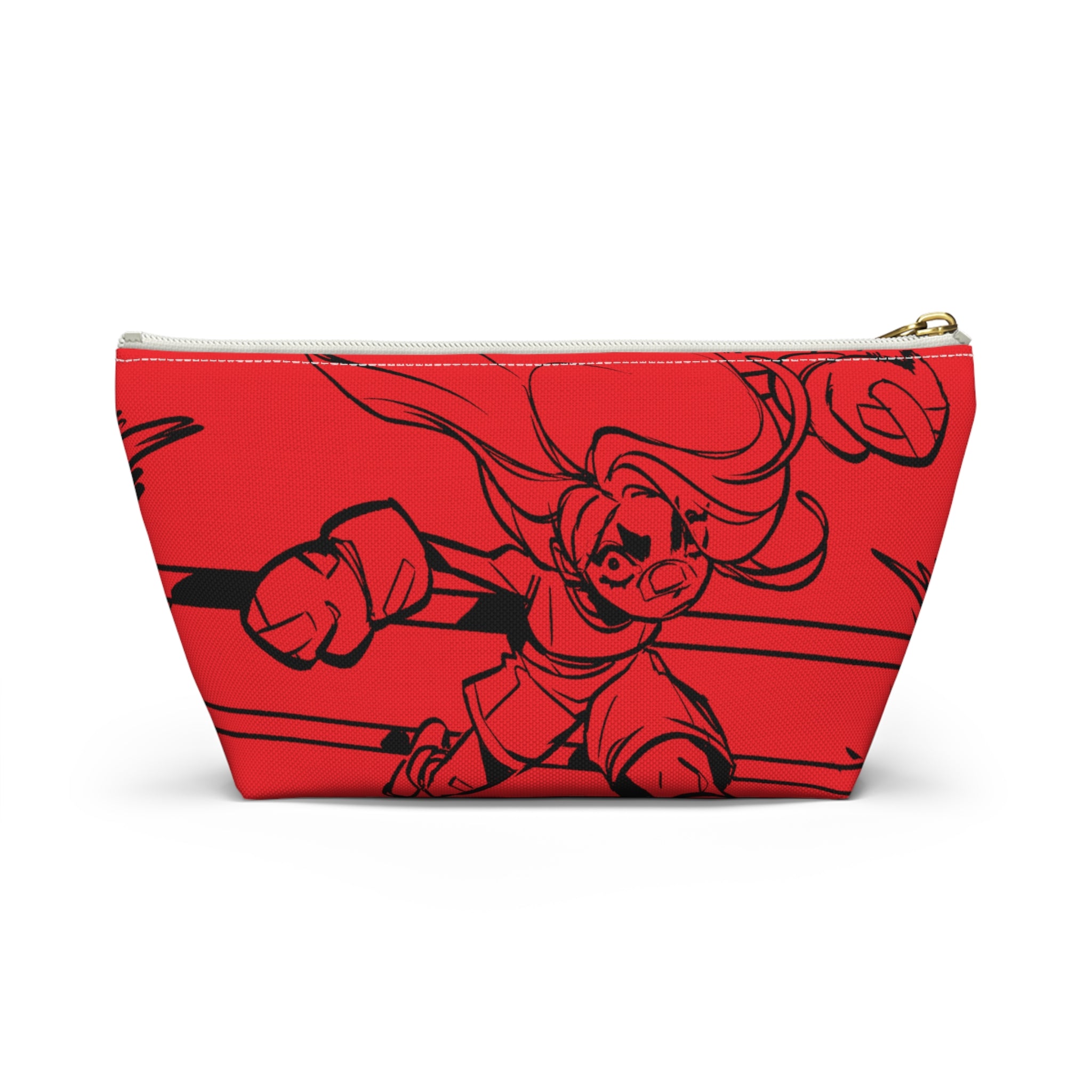 Super Punchy Girl Pouch (Red)