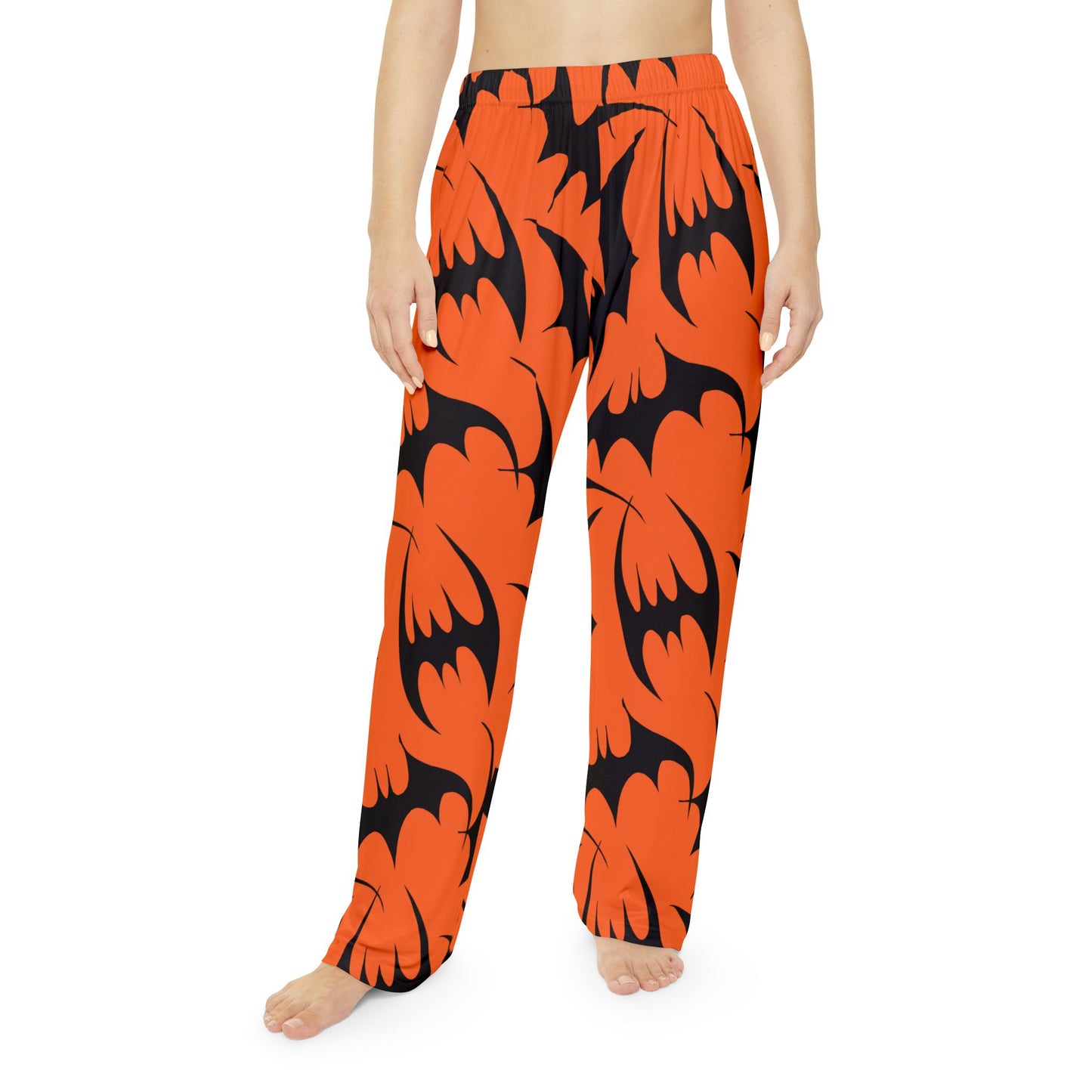 Bats Bats Bats Pajama Pants (Orange)