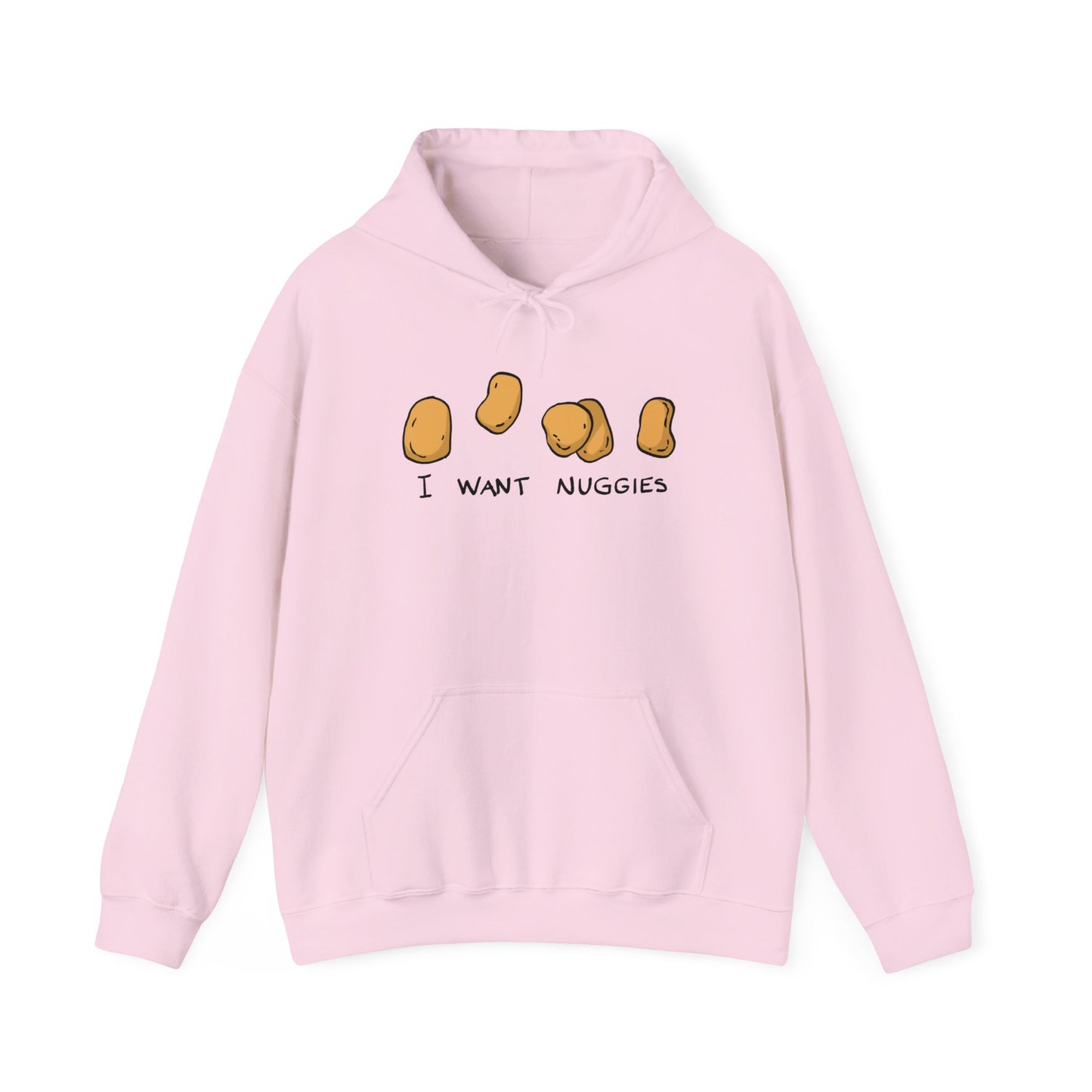 I wan Chimken Nuggie Hoodie