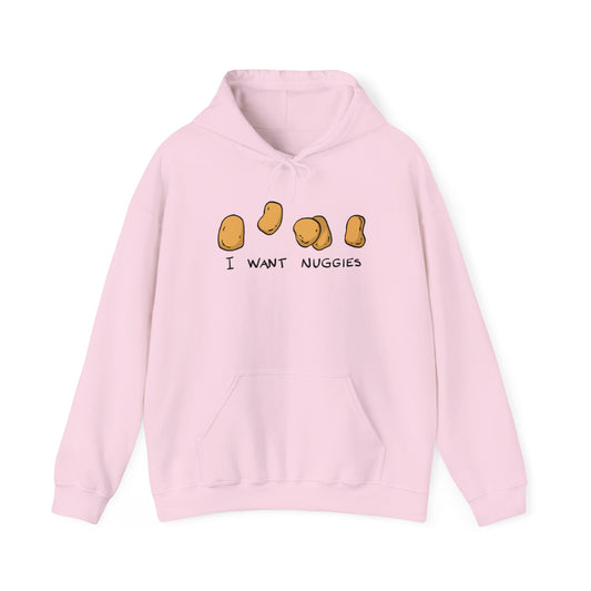 I wan Chimken Nuggie Hoodie