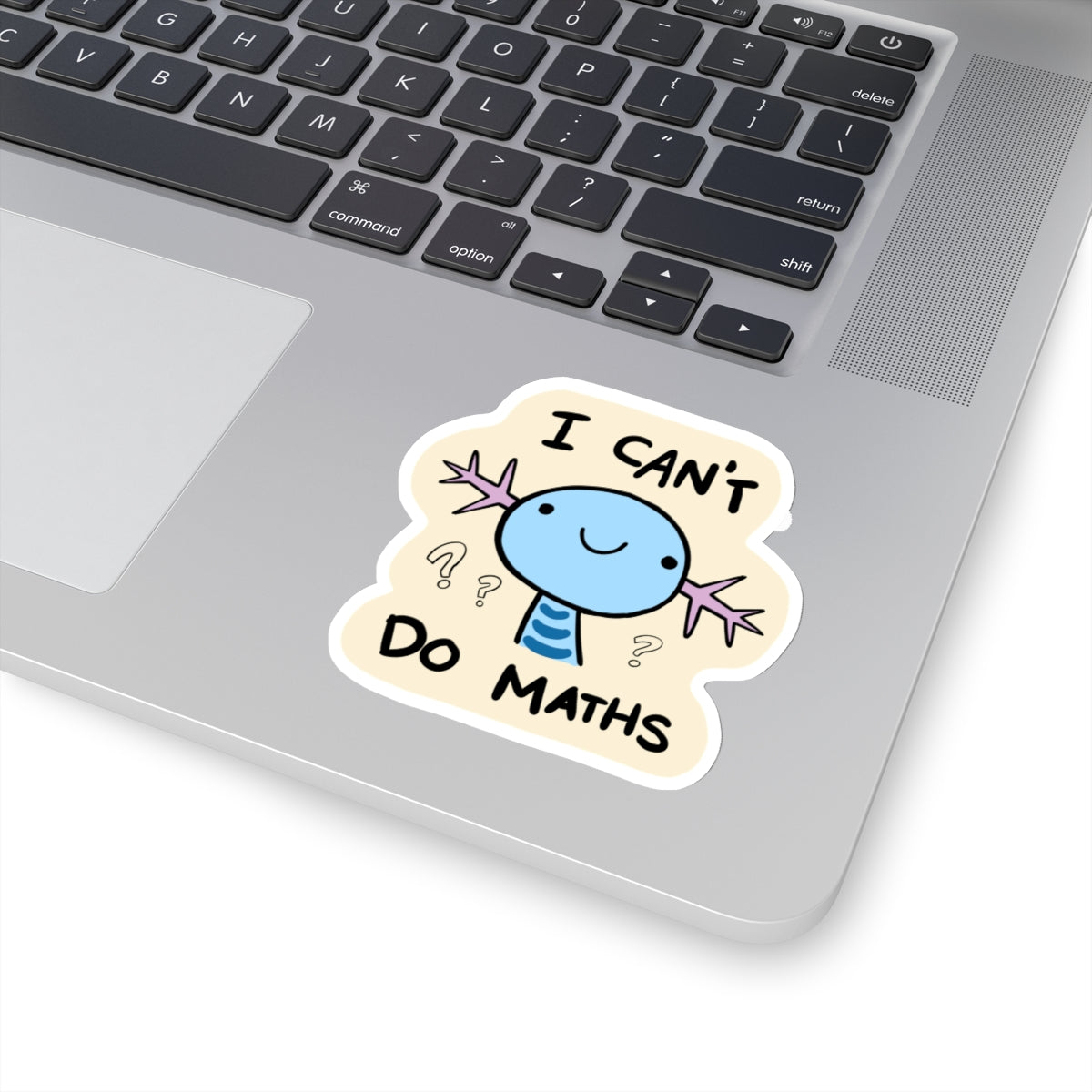 I Cant do Maths Sticker