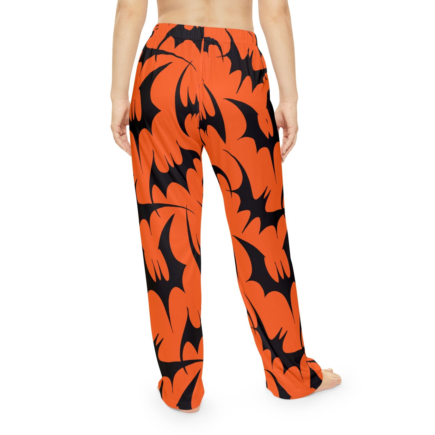 Bats Bats Bats Pajama Pants (Orange)