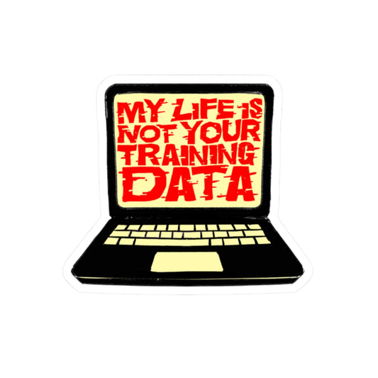 Training Data Sticker