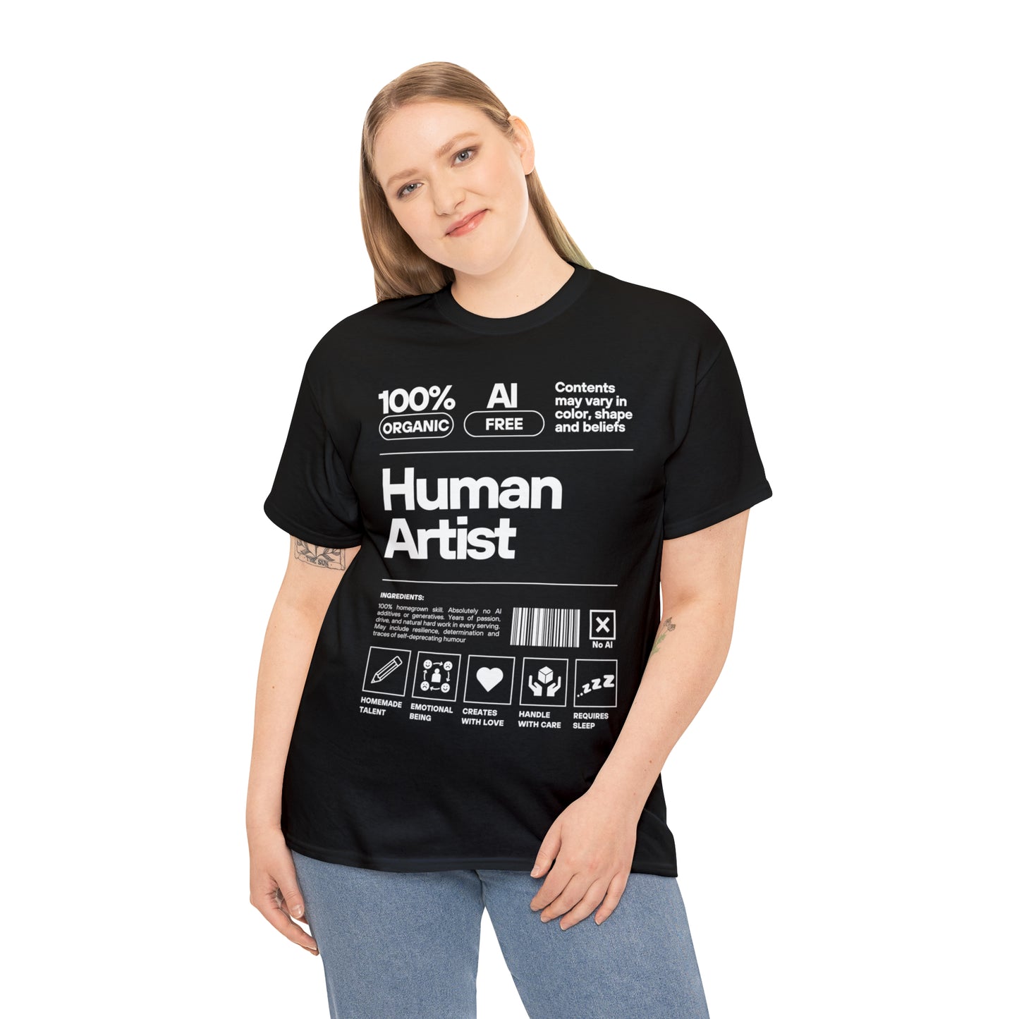 100% Human Artist Tee