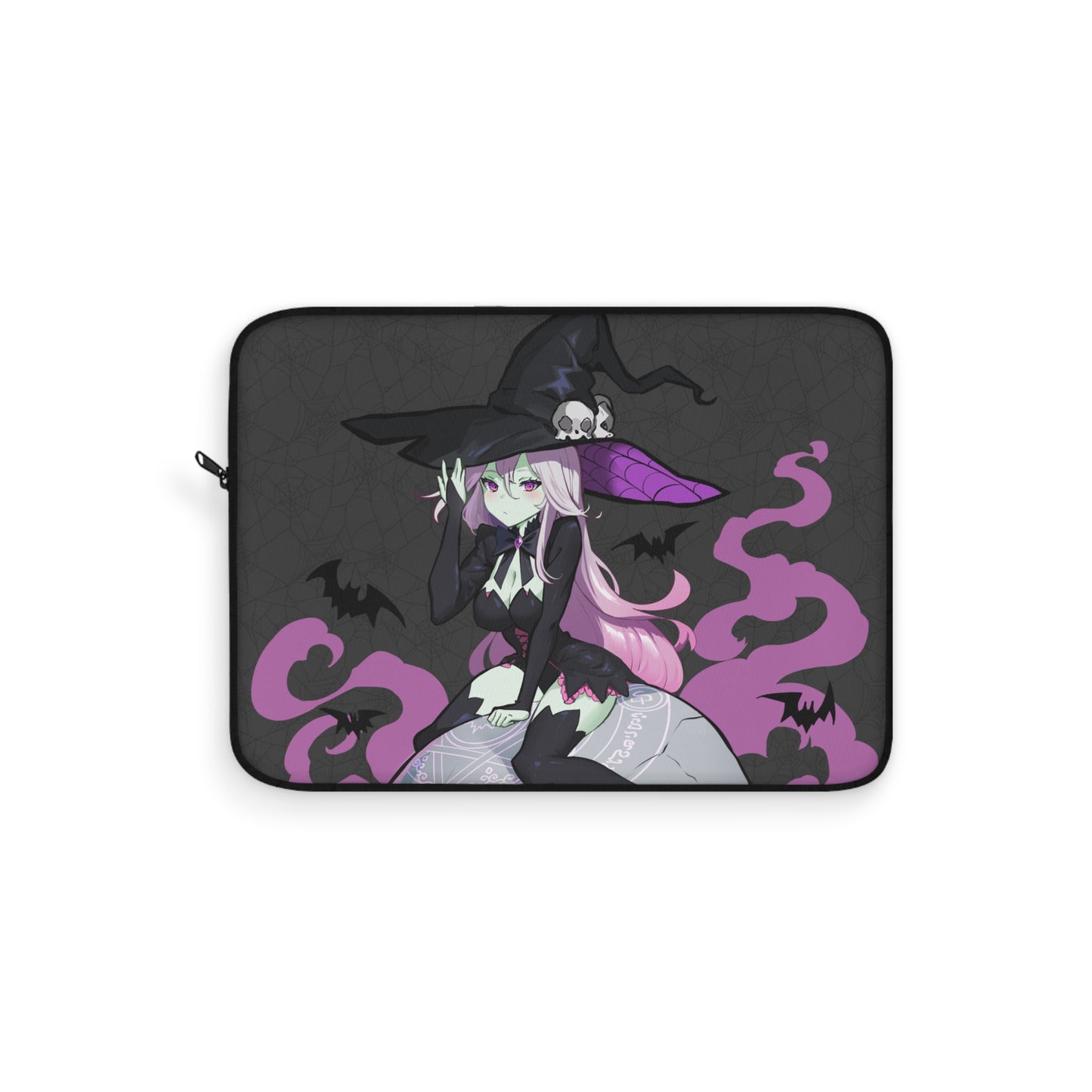 SkullRider Witch Laptop Sleeve