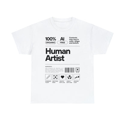 100% Human Artist Tee