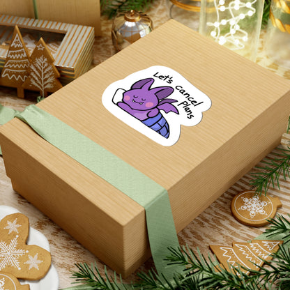 Let's Cancel Plans Sticker