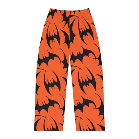 Bats Bats Bats Pajama Pants (Orange)