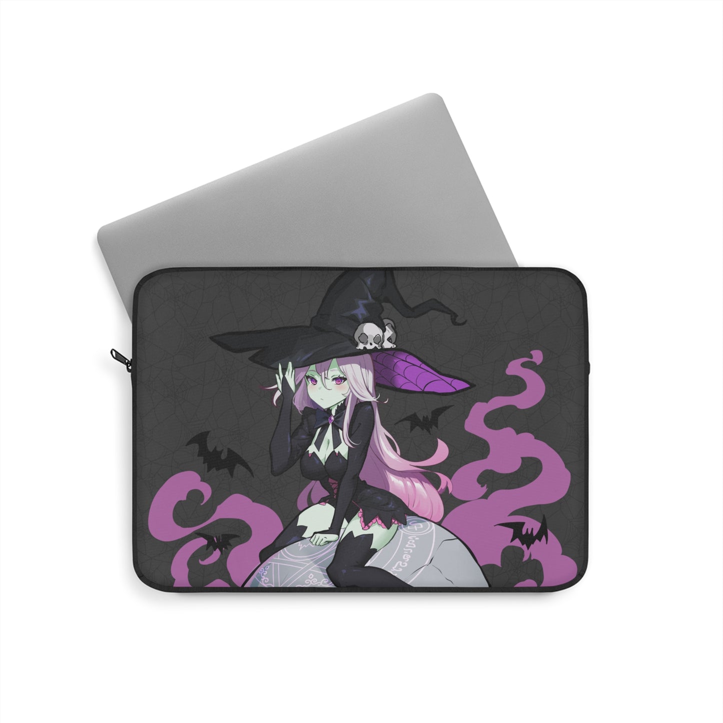 SkullRider Witch Laptop Sleeve