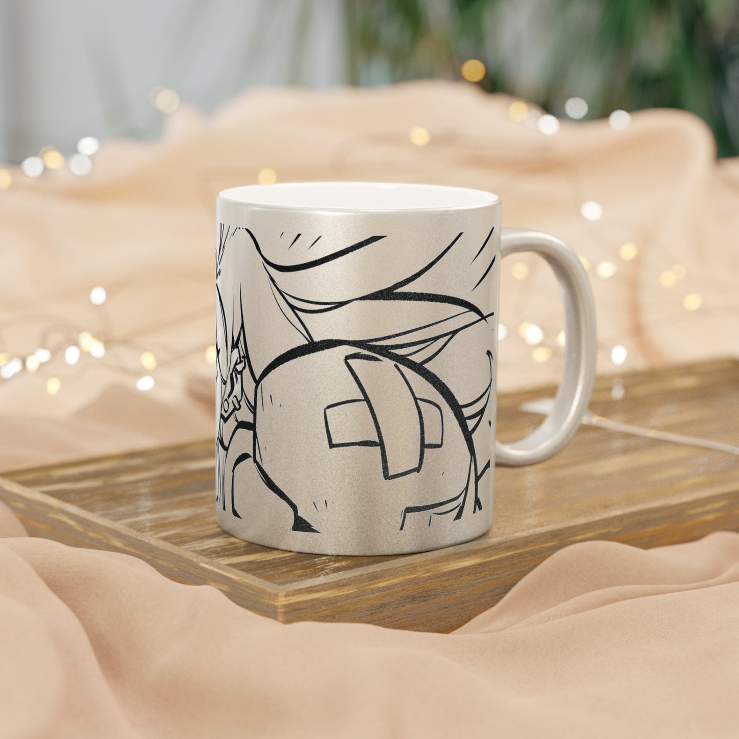 Bex Metallic Mug (Silver\Gold)