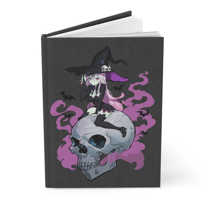 SkullRider Witch Hardcover Journal