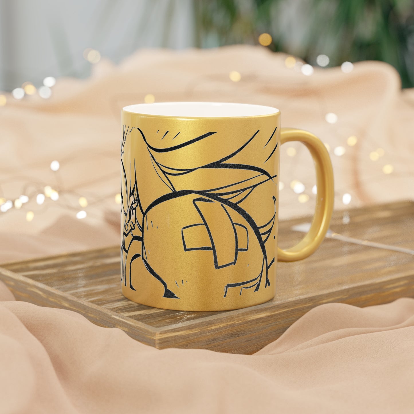 Bex Metallic Mug (Silver\Gold)