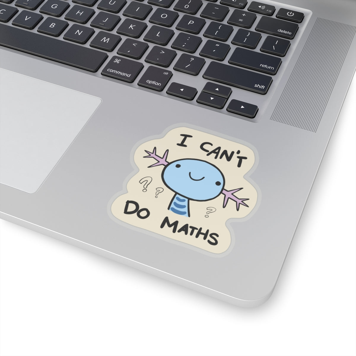 I Cant do Maths Sticker