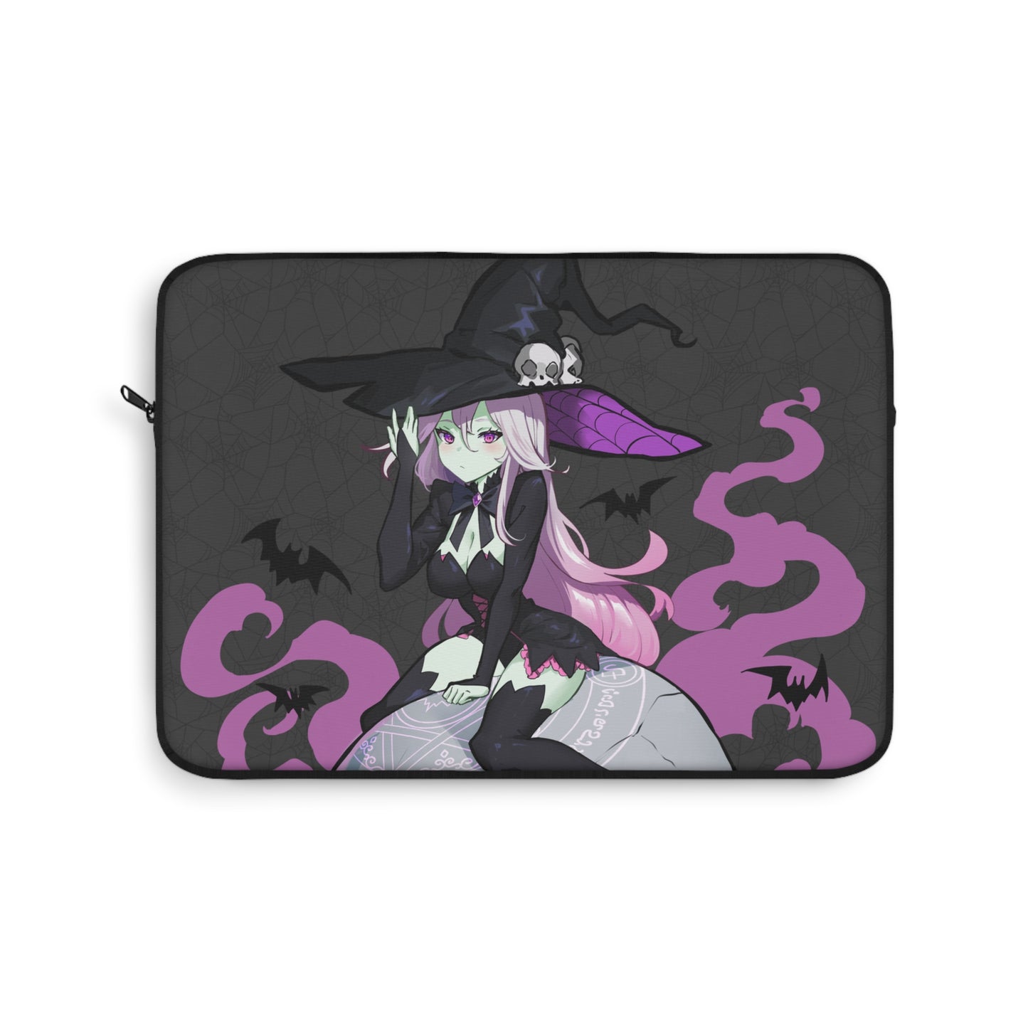 SkullRider Witch Laptop Sleeve