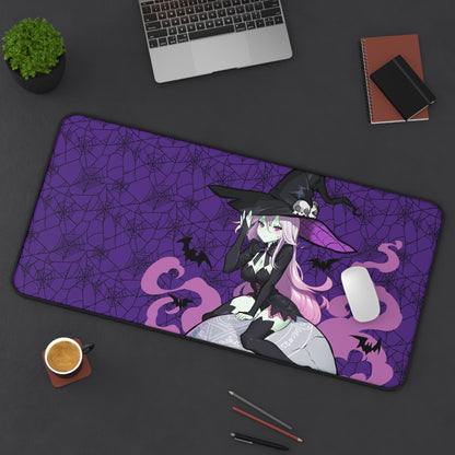 SkullRider Witch Desk Mat