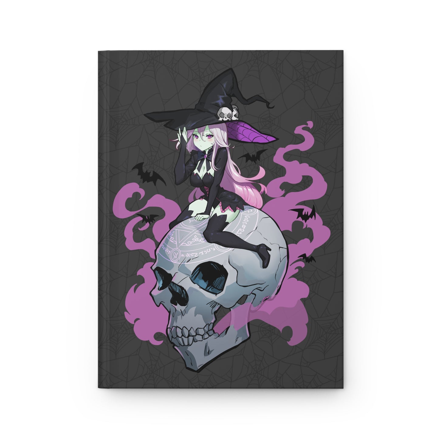 SkullRider Witch Hardcover Journal