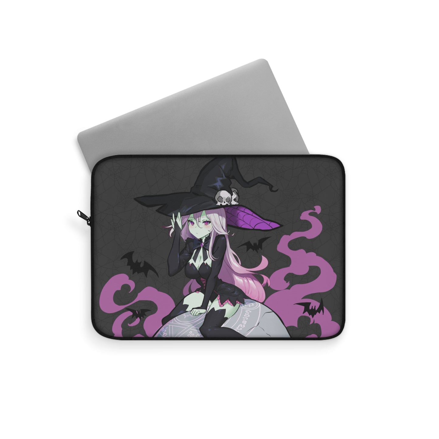 SkullRider Witch Laptop Sleeve