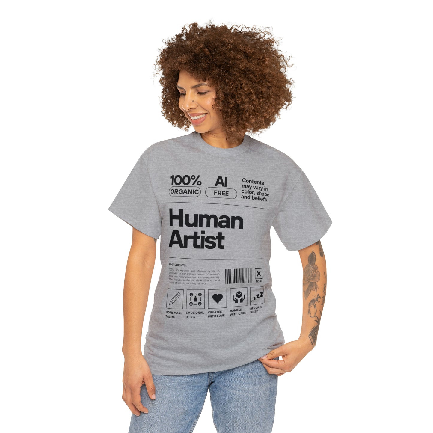 100% Human Artist Tee