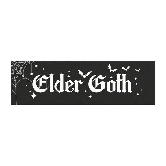 Elder Goth Car Magnet
