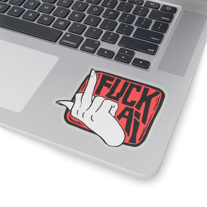 Fuck AI Sticker