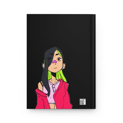 Super Punchy Girl Lined Journal