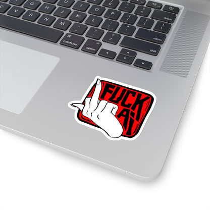 Fuck AI Sticker